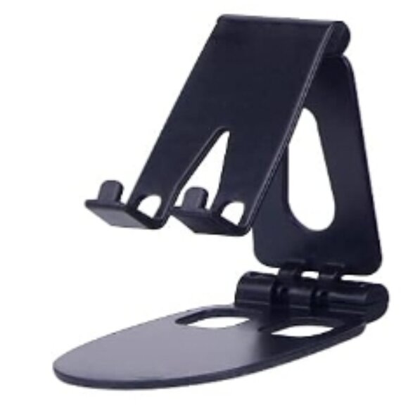 Mobile Phone Stand Holder - Foldable Adjustable Universal Smartphone NEW - Picture 1 of 10